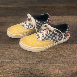 Kids' Vans Doheny Checkered Skate Shoes Size Youth 6 EUC